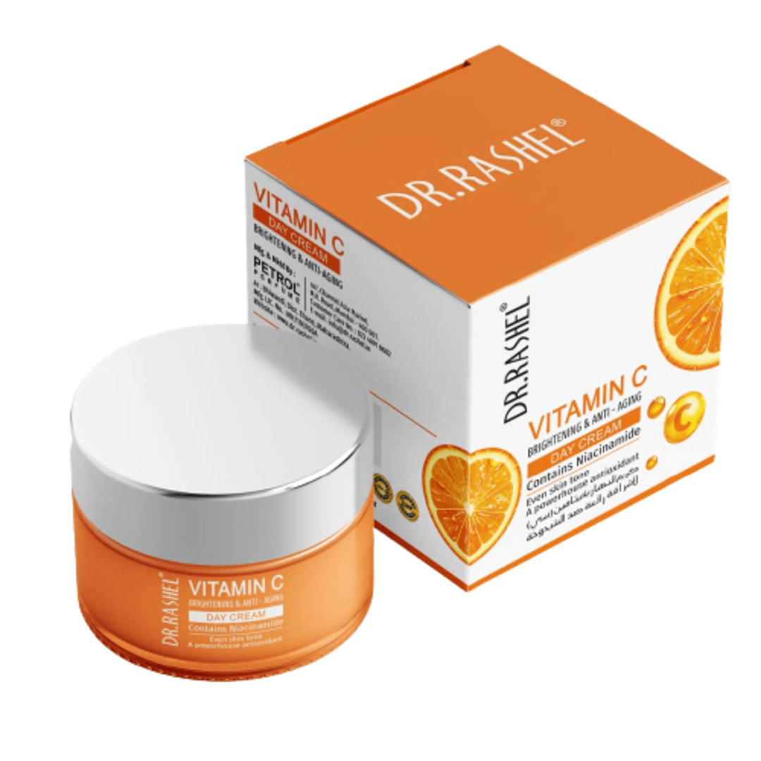 DR. RASHEL Vitamin C Day Cream Brightening & AntiAging, Contains